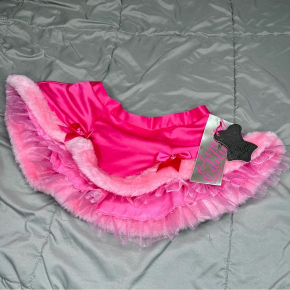 Victoria’s Secret Sexy Little Things Vintage Santa Baby Lingerie Skirt NWT